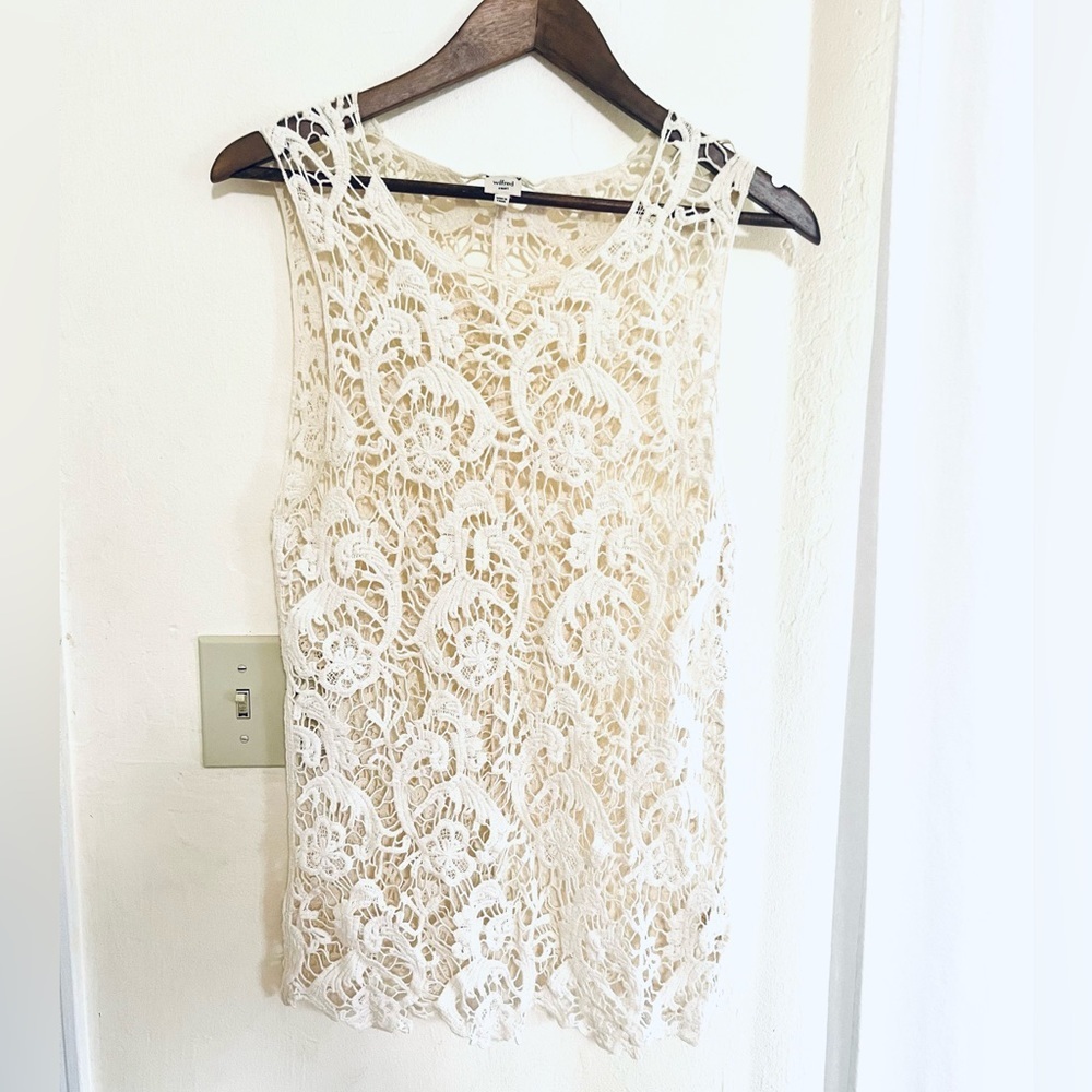 Wilfred Crochet Summer Vacation Beach Top Size Small